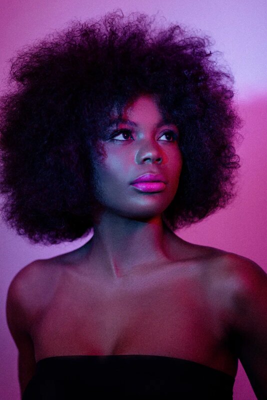 Florence Abure fashion portrait